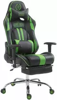 Mville Racing biuro kėdė Limit V2 dirbtinė oda su kojų atrama