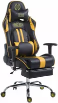Mville Racing biuro kėdė Limit V2 dirbtinė oda su atrama kojoms