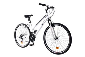 Miesto dviratis N1 Cross 1.0 Lady, 28 colių, baltas