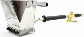 Pneumatinis tinkavimo įrenginys „Geko“ cemento skiediniams sienoms + 4 antgaliai (2/4/6)