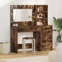 Makiažo stalas Ruda 78.5 x 41 x 135 cm Apdirbta mediena