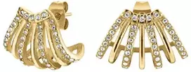 Rosefield Akinantys auksu padengti auskarai su Swarovski kristalais JECCG-J1029