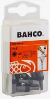 Bahco Bits Torx T15x25mm, conical, color coded, 10pcs