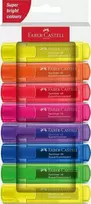 Teksto žymeklių rinkinys Faber-Castell 46, labai ryškių spalvų, 8 spalvos