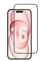 „Mocco Full Face“ / „Full Glue“ grūdinto stiklo pilnas dengimas su rėmeliu Apple iPhone 16 Plus