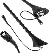Automobilio antena RAKU-2 ANT09 su stiprintuvu AMIO-04153