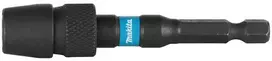 Makita Sukimo antgalių laikiklis su griebtuvu, 76mm, Impact Juodas E-24125