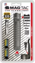 Maglite Mag-Tac vainikuotas dangtelis pilkas žibintuvėlis