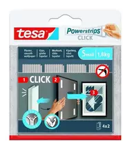 Lipni juostelė Tesa Power-Strips 77720 Dvipusė 0.06 m x 2 cm
