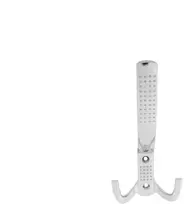 Drabužių pakaba Domoletti Z-355, 1 vnt., chromo