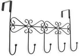 Domoletti HANGER 5 HOOKS D5 2-C1039.18 Juodas