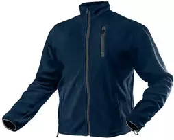 Bluza, Tamsiai mėlynas flisinis megztinis, XXL dydis