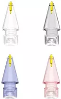 Stylus tips 4smarts Lucid skirtas Apple Pieštukas 1st gen./2nd gen./USB-C/Pro 4pcs multicolor