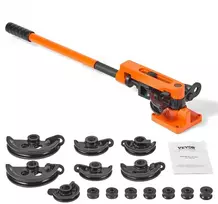 Vamzdžių lenkimo įrankis, rankinis 9.52-25.4mm, 0-180°, vario aliuminio vamzdžiams, lenktuvas