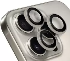 OBAL:ME lešio apsauga skirta Apple iPhone 16 Pro/16 Pro Max Natural Titanium