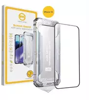 „Mobile Origin Geltona“ ekrano apsauga su paprastu uždėjimu, „iPhone 16“