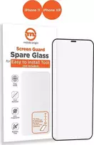 „Mobile Origin Oranžinis“ ekrano apsauginis stiklas iPhone 11/XR
