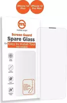 „Mobile Origin“ oranžinis ekrano apsauginis stiklas iPhone 14 Plus/13 Pro Max