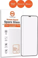 Mobile Origin Oranžinis ekrano apsauginis stiklas iPhone 11 Pro/XS/X