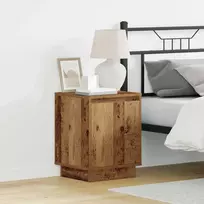 Šalia lovos spintelė 2 pcs Senas medis 39 x 34,5 x 50 cm