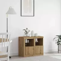 LED Bufetas 2 pcs Amatininkų ąžuolas 41 x 37 x 67 cm