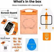 Mobile Origin Screen Guard hibridinė plėvelė – Apple Watch 9/8/7 45mm