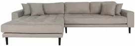 House Poilsio sofa, Lido, Akmuo, Juodos medinės kojos