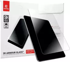 „Crong 3D Armour Glass“ – grūdintas stiklas, skirtas „iPad Air 11“ M3 (2025) / „iPad Air 11“ M2 (2024) / „iPad Pro 11“ (2022–2018)