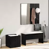 Prieškambario baldų komplektas 5 pcs Apdirbta mediena