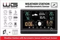 „Winner Group WG“ – meteorologinė stotelė WG3 su lauko jutikliu, juoda