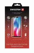 SWISSTEN FULL GLUE COLOR FRAME CASE FRIENDLY sklo pro SAMSUNG A705 GALAXY A70 juoda