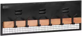 Sieninė kabykla 90x11x30 cm Masyvo medžio mango