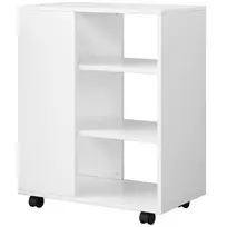 Rebiko Stalinė spintelė spausdintuvo stovas lentyna palėpėje modernus 60 cm