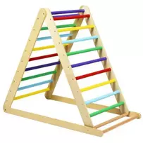 Promotions Laipiojimo kopėčios, medinės, spalvotos