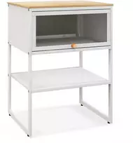Promotions Naktinė spintelė, 40.6x31.8x55.9 cm, Balta
