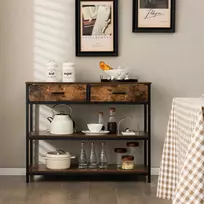 Promotions Konsolinis stalas, 100x30x80 cm, Rudas