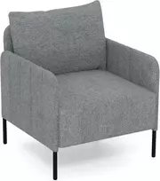 Fotelis Promotions Vienvietė sofa, 73x79x79 cm, pilka