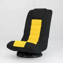 Sofa Promotions Žaidimų kėdė, 65x47x80 cm, Juoda ir Geltona