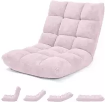 Sofa Promotions Grindų kėdė, 105.4x57.2x15.2 cm, Pilka