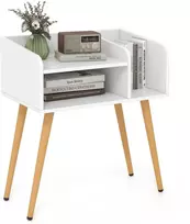 Promotions Naktinė spintelė, 49,5x31,8x58,4 cm, balta
