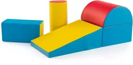 Promotions Vaikiškas laipiojimo ir ropojimo žaidimų komplektas, 59.7x39.4x20.3 cm, Tamsiai mėlynas