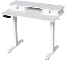 Promotions Elektrinis sėdėjimo ir stovėjimo stalas, 100x60x73-122 cm, juodas