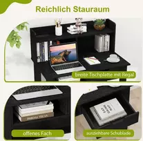Promotions Kompiuterio stalas, 95x56x109,5 cm, juodas
