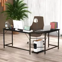 Promotions Kompiuterio stalas, 125x50x74,5 cm ir 168x50x74,5 cm, Rustinis rudas