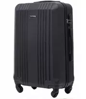 Kelioninis Nedidelis lagaminas Wings KESTREL KST01 juodas