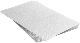 Oem Film for back cover 180 x 120 mm 10pcs - sidabrinis