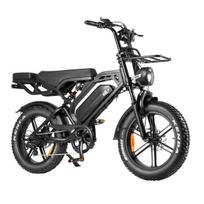 Elektrinis dviratis Sponge Scrambler Fat bike, juodas