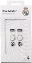 The Carat Shop Real Madrid set 3 Pairs of earrings