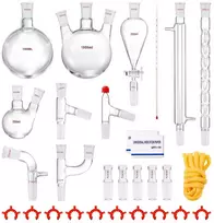 Distiliavimo rinkinys, Laboratorinis stiklas, Chemijos įranga, Moksliniai tyrimai, Švietimas