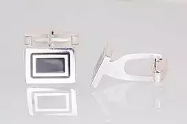 Sidabrinis sąsagos - 16 mm. - 10.3 g.